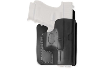 Image of Cebeci Arms Leather Back Pocket Holsters, Colt King Cobra, Left, Black, 20446LB18