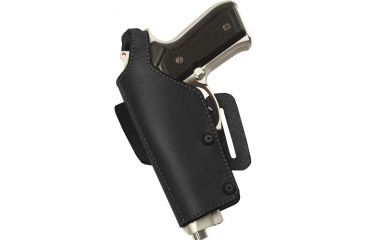 Image of Cebeci Arms For Glock Leather CLP Unisex Holster, Black, Left, For Glock 42 20962LB40