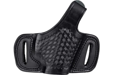 Image of Cebeci Arms Leather Half Pancake Holster B.weave for Ruger GP100, Black, Right 20955RB45