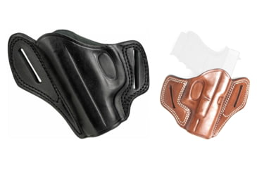 Image of Cebeci Arms Leather Pancake Holster for CZ 75, TZ75, Black, Tan