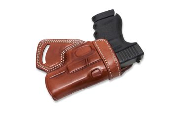 Image of Cebeci Arms Leather Small of the Back Sob Holsters, Sig Sauer P365, Left, Tan, 20894LT85