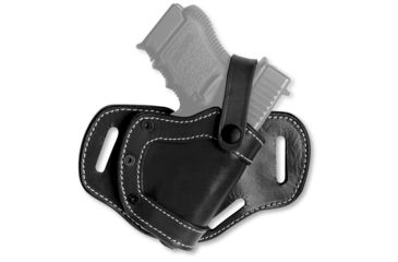 Image of Cebeci Arms Leather Tri-Slot Holster, Universal, Right Hand, Black, 20650RB01