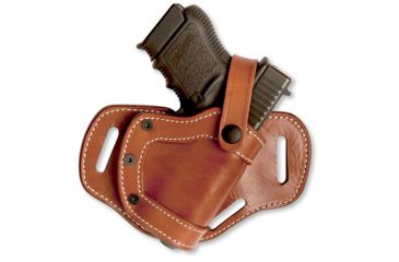 Image of Cebeci Arms Leather Tri-Slot Holster, Universal, Right Hand, Black, 20650RB01