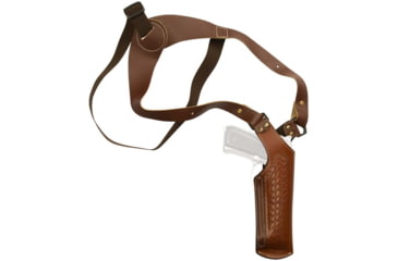 Image of Cebeci Arms Leather Vertical Shoulder Holster YYL for Fits Most Semi-Autos and Revolvers, Tan, Left 21068LT01