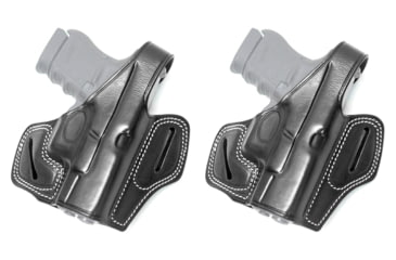 Image of Cebeci Arms Remington Leather Pancake Holster 20900, Black, Tan