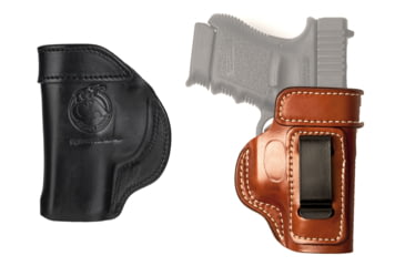 Image of Cebeci Arms Sig Sauer Leather IWB Holster Reinforced Mouth 20799, Black, Tan
