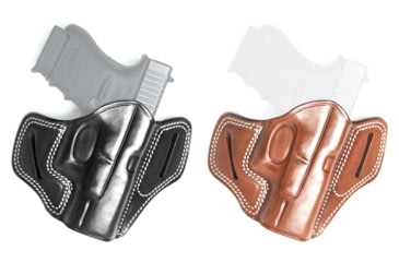 Image of Cebeci Arms Sig Sauer Leather Pancake Tactical-Grip Holster, Black, Tan