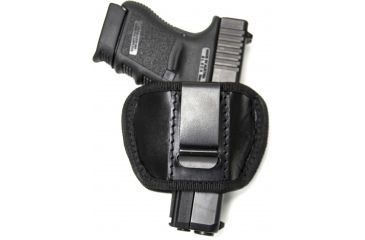 Image of Cebeci Arms Leather Slide Holster w/clip SRM for Large Size, Black, Ambidextrous 10061BB01