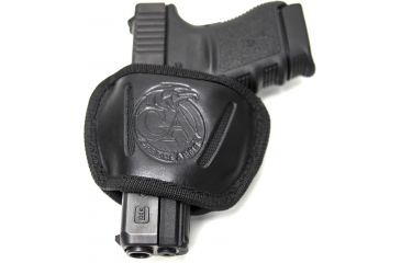 Image of Cebeci Arms Leather Slide Holster w/clip SRM for Large Size, Black, Ambidextrous 10061BB01