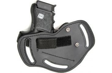 Image of Cebeci Arms Nylon Tri-Slot Holster TRP for One Size Fits Most Autos and Revolvers, Black, Left 10372LB01