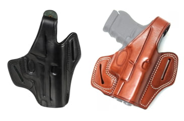 Image of Cebeci Arms Walther Leather Pancake Holster 20900, Black, Tan