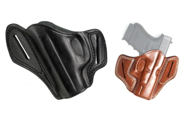 Image of Cebeci Arms Walther Leather Pancake Tactical-Grip Holster, Black, Tan