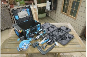 Image of CEL Power 8 Workshop Tool Set, Blue/White, Large, P8-CP1