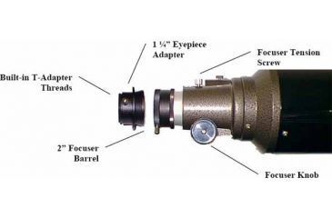 Image of Celestron 102mm Wide View Spotting Scope 4" / 102 mm Refractor Telescope 52270