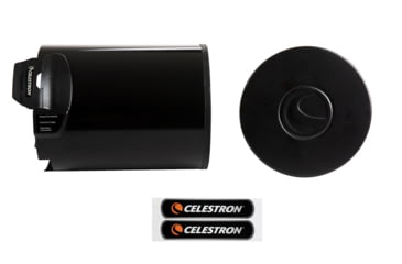 Image of Celestron Aluminum Dew Shield And Cap, 6in, Black, 94020