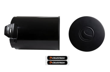 Image of Celestron Aluminum Dew Shield And Cap, 8in, Black, 94021