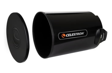 Image of Celestron Aluminum Dew Shield And Cap, 8in, Black, 94021