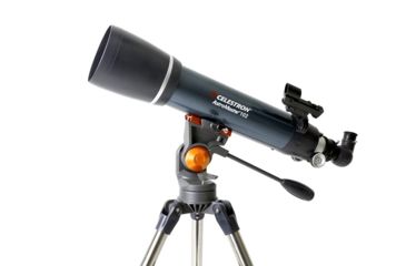Image of Celestron AstroMaster 102AZ Telescope, 4in, f/6.5, 241x, 8.75in Tube 22065