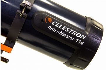 Image of OpticsPlanet Exclusive Celestron AstroMaster 114EQ Telescope w/ Motor Drive 31042-OP