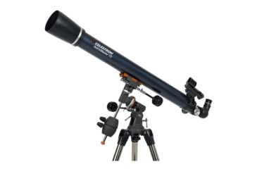 Image of Celestron AstroMaster 70 EQ Equatorial Refractor Telescope, New w/ Equatorial Mount - 21062