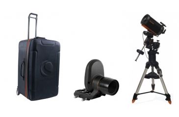 Image of Celestron CGE Pro 925 Computerized Telescope 11086 w/ NexStar 8in Telescope Carrying Case 94004 and StarSense Accessory 94005