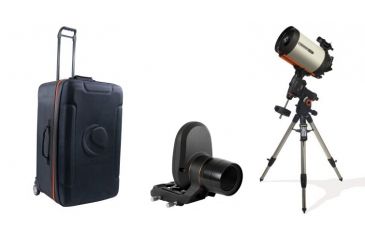 Image of Celestron CGEM 1100 HD Aplanatic Schmidt Telescope 11082 w/ NexStar 8in Telescope Carrying Case 94004 and StarSense Accessory 94005