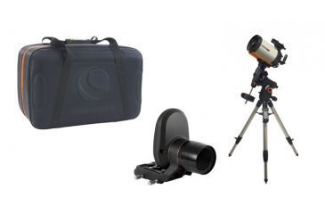 Image of Celestron CGEM 800 HD Telescope w/EdgeHD 800 Optical System 11080 w/ NexStar 4-6in Telescope Carrying Case 94003 and StarSense Accessory 94005
