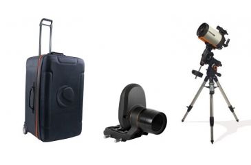 Image of Celestron CGEM 925 HD Telescope 11081 w/ NexStar 8in Telescope Carrying Case 94004 and StarSense Accessory 94005