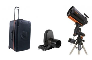 Image of Celestron CGEM 925 Schmidt Cassegrain Computerized Telescope w/ NexStar 8in Telescope Carrying Case 94004 and StarSense Accessory 94005