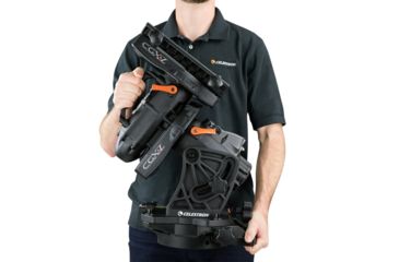 Image of Celestron CGX-L Equatorial Mount and Tripod, Black, 91531