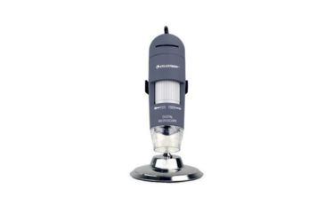 Image of Celestron Deluxe Handheld Digital Microscope Dual Axis, Gray, 44302-C