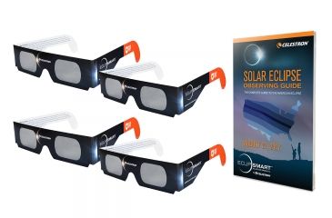 Image of Celestron EclipSmart Solar Shades Observing Kit, Black, 44405