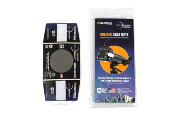 Image of Celestron EclipSmart Universal Solar Filter, 75mm To 100mm, OD, 44428