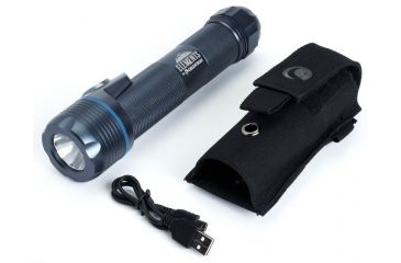 Image of Celestron Elements ThermoTorch 10, 3-in-1, Flashlight, Hand Warmer and Power Bank, Blue 94553