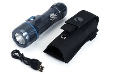 Image of Celestron Elements ThermoTorch 5, 3-in-1, Flashlight, Hand Warmer and Power Bank, Blue 94552