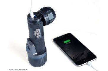 Image of Celestron Elements ThermoTorch 5, 3-in-1, Flashlight, Hand Warmer and Power Bank, Blue 94552