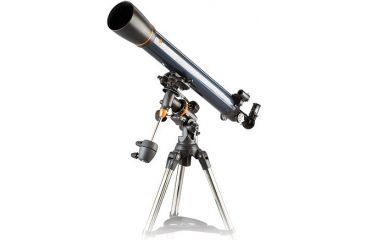 Image of Celestron AstroMaster 90EQ MD Telescope with Motor Drive 21069 90 EQ Telescopes