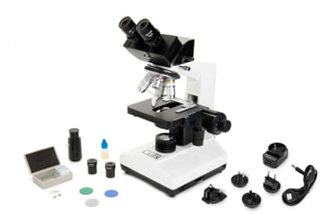 Image of Celestron Labs CB2000C Compound Binocular Microscope,10x,20x Eyepieces,4x,10x,40x,100x Achromatic Objective Lenses 44132