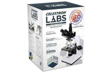 Image of Celestron Labs CB2000C Compound Binocular Microscope,10x,20x Eyepieces,4x,10x,40x,100x Achromatic Objective Lenses 44132