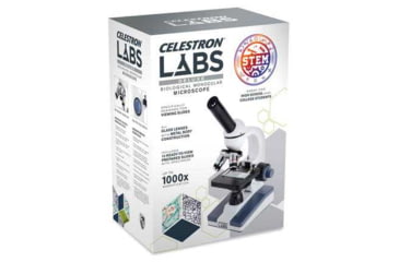 Image of Celestron Labs CM1000C Compound Microscope,10x,25x Eyepieces and 4x,10x,40 Objective Lenses 44129