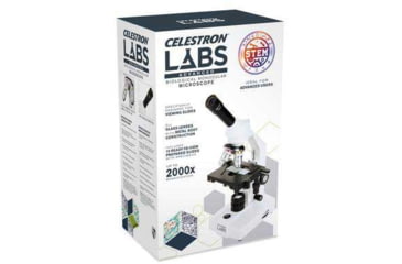 Image of Celestron Labs CM2000CF Compound Microscope,10x,20x Eyepieces and 4x,10x,40x,100x Achromatic Objective Lenses 44130