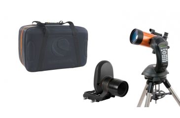 Image of Celestron NexStar 4SE Special Edition Maksutov-Cassegrain Telescope 11049 w/ NexStar 4-6in Telescope Carrying Case 94003 and StarSense Accessory 94005
