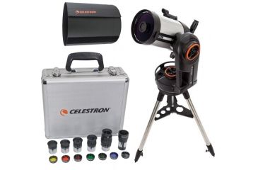 Image of Celestron NexStar Evolution 6 Telescope w/ Eyepiece and Filter Kit and Lens Shade