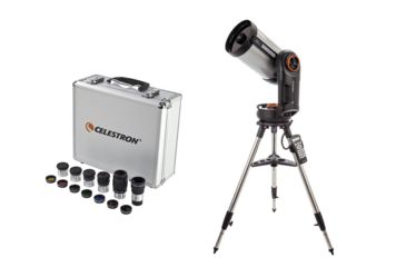 Image of Celestron NexStar Evolution 8 Schmidt-Cassegrain Telescope w/ WIFI 12091 w/ Eyepiece - Filter Accessory Kit 94303