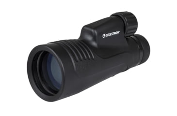 Image of Celestron Outland X 10x50 Monocular w/ Smartphone Adapter, 16.8 mm, Bak-4, Multicoated, Black, 72370