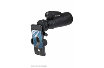 Image of Celestron Outland X 10x50 Monocular w/ Smartphone Adapter, 16.8 mm, Bak-4, Multicoated, Black, 72370