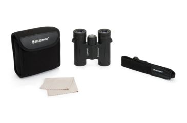 Image of Celestron Outland X 8x25 Roof Prism Binocular, Black - 71340