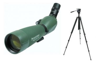 Image of Celestron Regal M2 LER 27x80 ED Spotting Scope 52312 with Celestron TrailSeeker Tripod