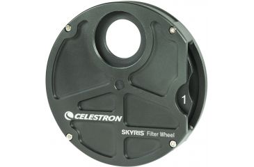 Image of Celestron Skyris 5-Position 1.25in Filter Wheel, Black 95520