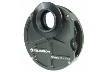 Image of Celestron Skyris 5-Position 1.25in Filter Wheel, Black 95520